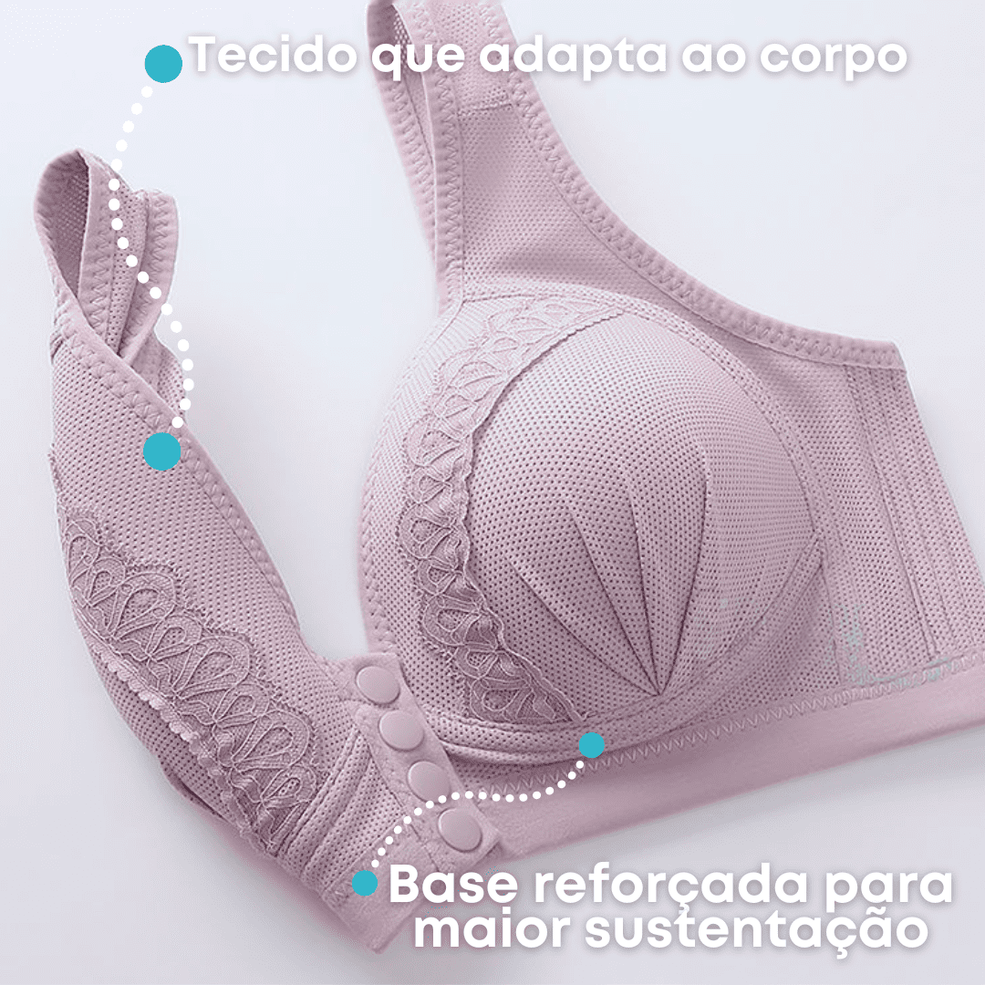 Sutiã Conforto Ergonômico Aura Harmonia Serenidade, Suporte e Leveza o Dia Todo