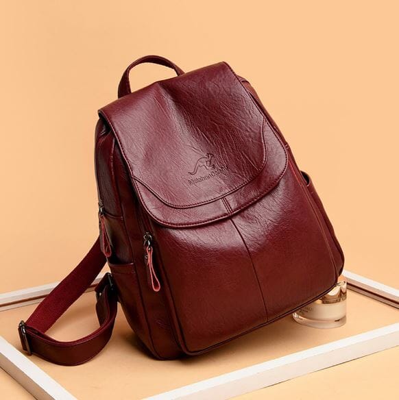 Mochila Feminina Genuíno Horizonte Prisma Serenidade, Elegância Versátil Para o Dia a Dia
